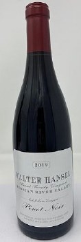 Walter Hansel 2019 Cahill Lane Pinot Noir
